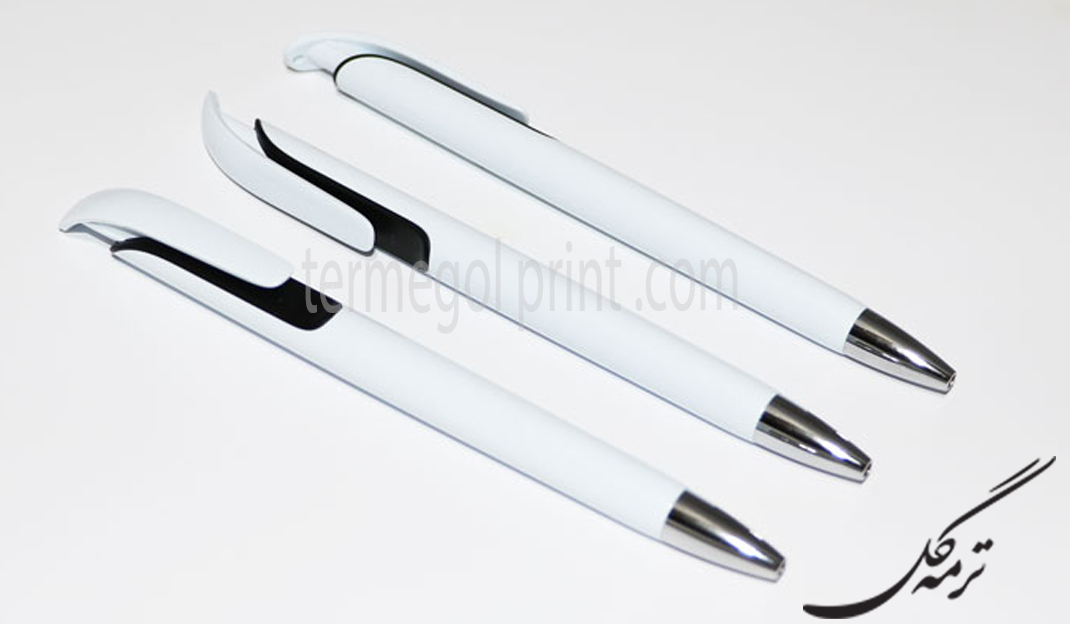 خودکار پلاستیکی گیره پهن کد 216