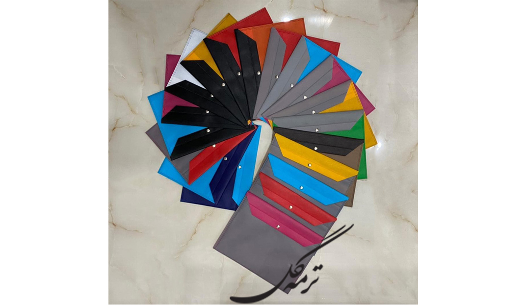 پوشه دکمه دار پارچه ای 90 گرم کد 145/DA